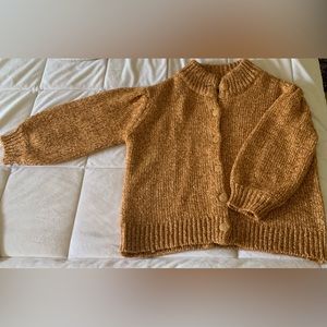 BB Dakota by Steve Madden orange sweater jacket | Size L